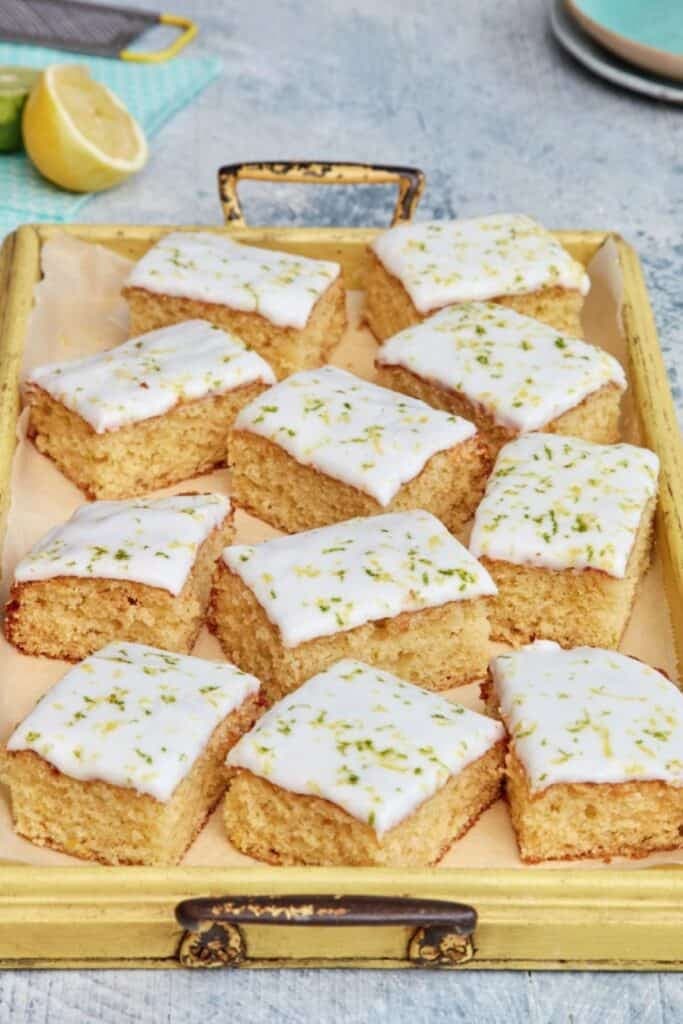 Mary Berry Lemon Traybake recipe
