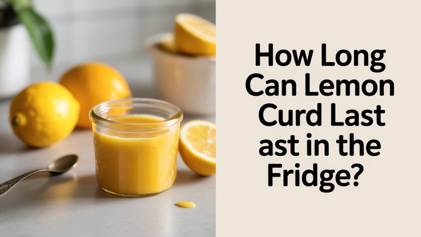 How Long Can Lemon Curd Last in the Fridge?