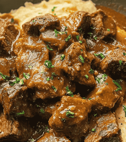 Mary Berry Beef Casserole with Cauliflower Mash