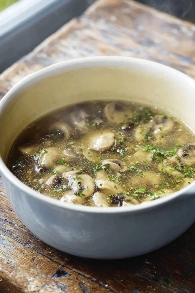 Mary Berry Chestnut Mushroom Soup