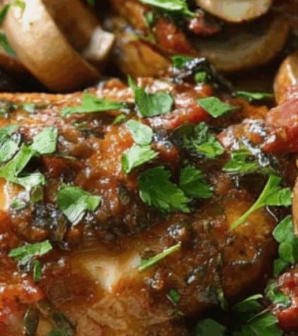 Mary Berry Chicken Chasseur recipe