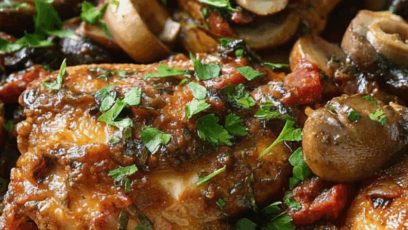 Mary Berry Chicken Chasseur recipe
