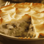 Mary Berry Chicken and Leek Pie with Potato Topping recipe