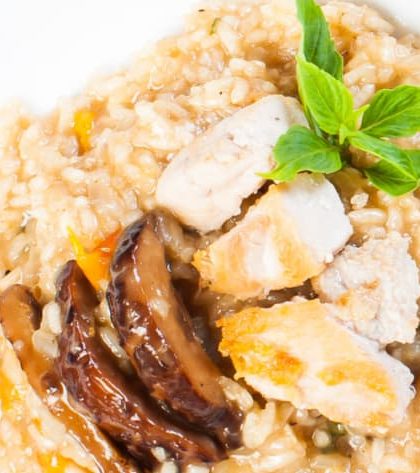 Mary Berry Chicken and Mushroom Risotto