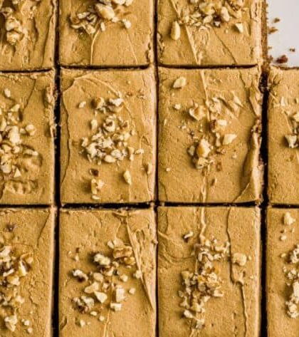 Mary Berry Coffee and Walnut Traybake