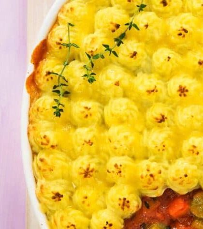 Mary Berry Cottage Pie with Cauliflower Mash