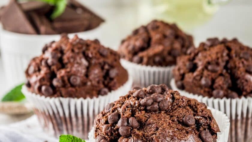 Mary Berry Double Chocolate Chip Muffins