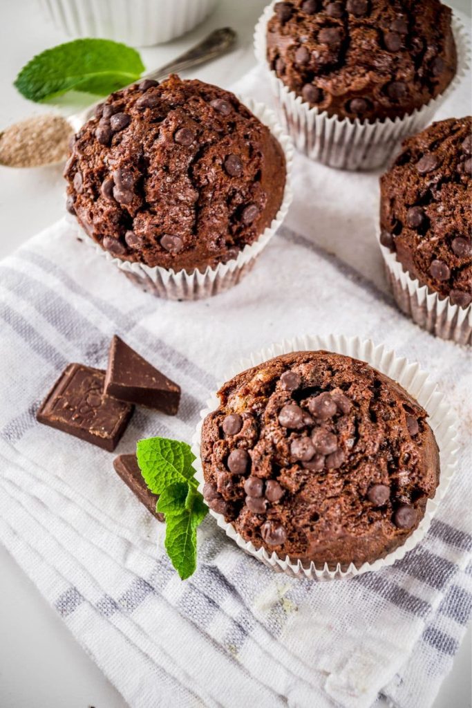 Mary Berry Double Chocolate Chip Muffins