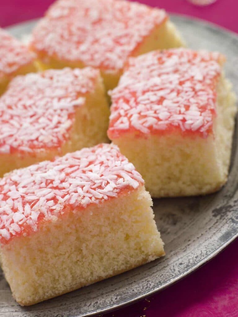 Mary Berry Jam and Coconut Tray Bake