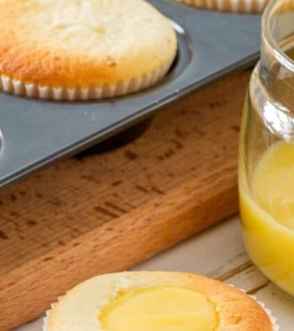 Mary Berry Lemon Curd Muffins