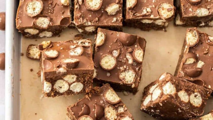 Mary Berry Malteser Tray Bake recipe