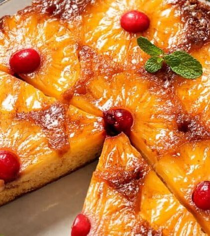 Mary Berry Pineapple Upside Down Cake
