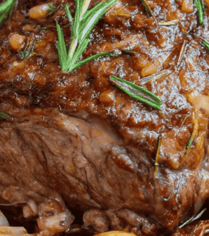 Mary Berry Slow Roast Lamb with Potatoes