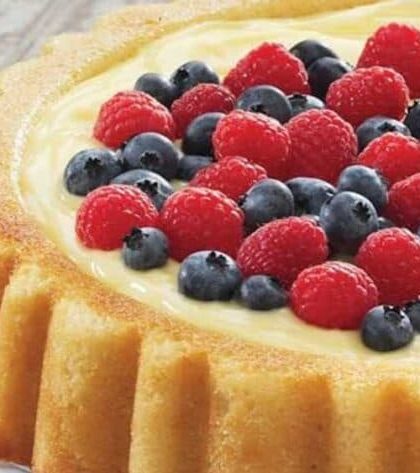 Mary Berry Sponge Fruit Flan recipe