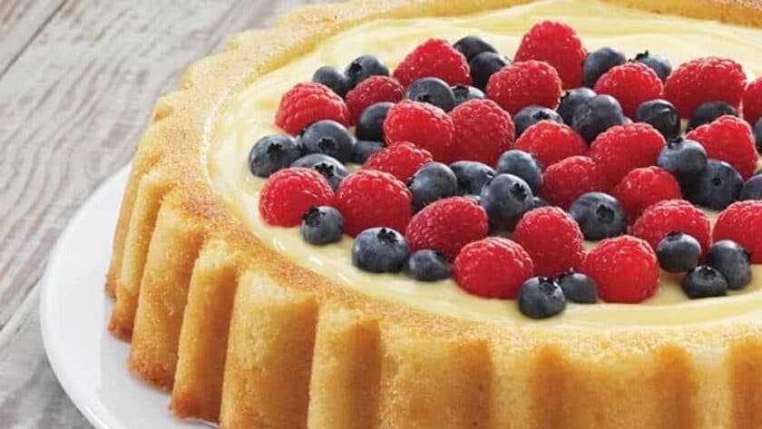 Mary Berry Sponge Fruit Flan recipe