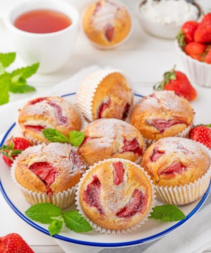 Mary Berry Strawberry Muffins