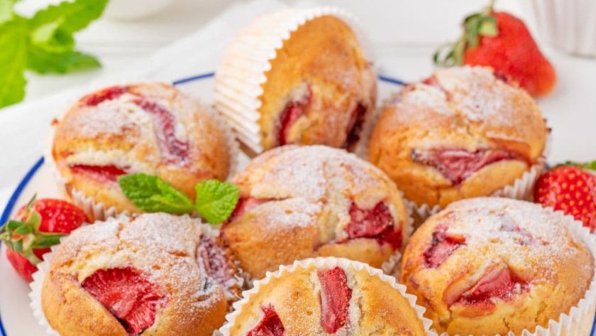 Mary Berry Strawberry Muffins