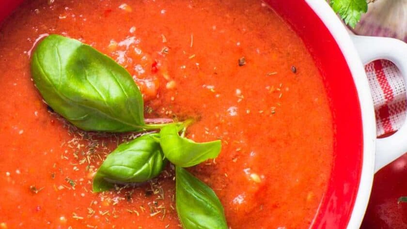 Mary Berry Tomato and Basil Soup