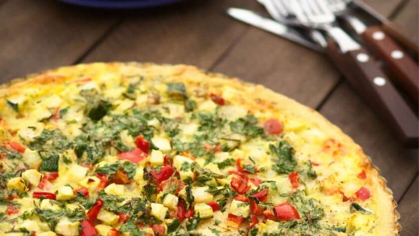 Mary Berry Vegetarian Quiche recipe