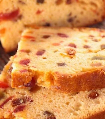 Light Farmhouse Fruit Cake
