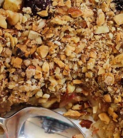 Mary Berry Blackberry and Apple Crumble recipe