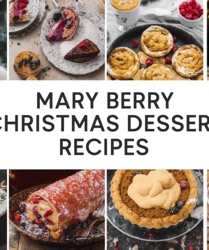 Mary Berry Christmas Dessert Recipes