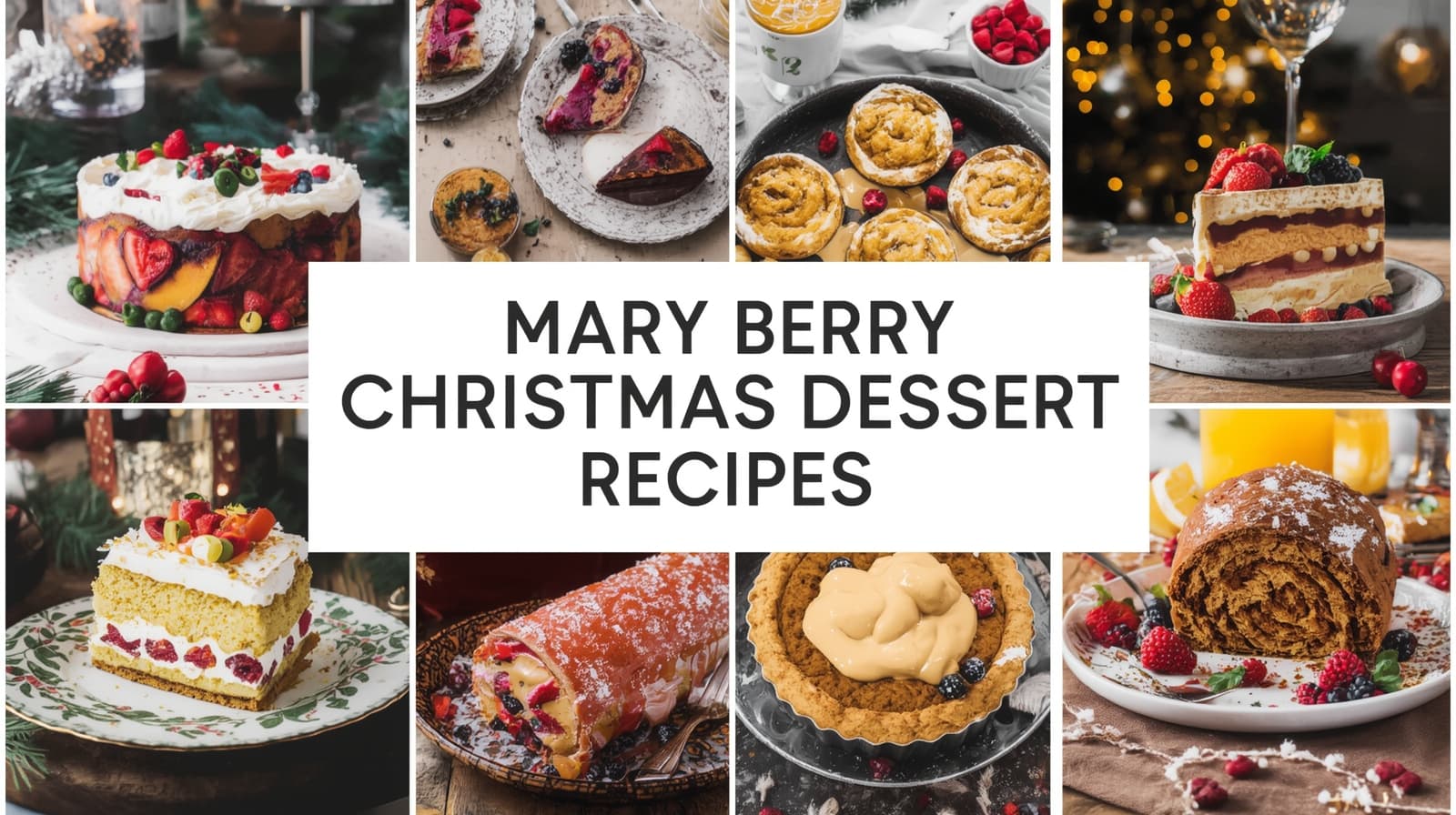 Christmas Recipes Mary Berry