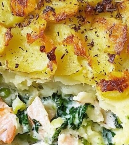 Mary Berry Fish Pie With Crushed Potato Topping