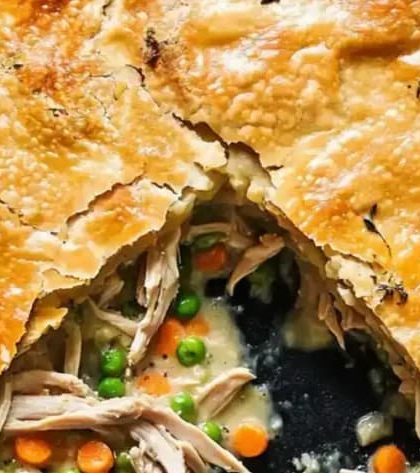 Mary Berry Leftover Turkey Pie recipe