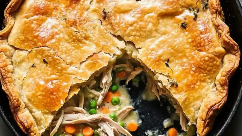 Mary Berry Leftover Turkey Pie recipe