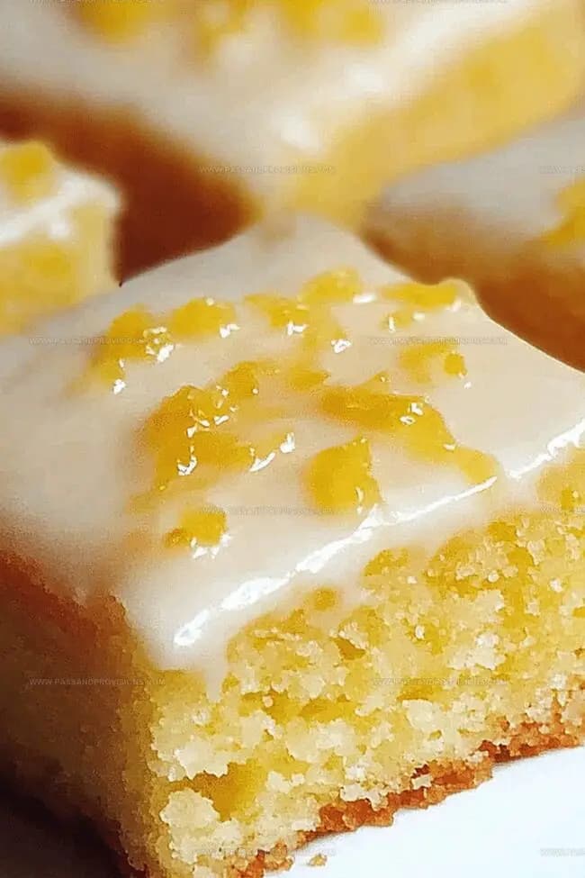 Mary Berry Lemon and Ginger Traybake recipe