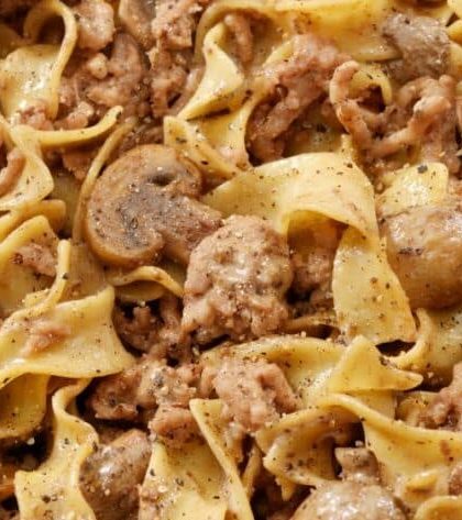 Mary Berry Mushroom Stroganoff recipe