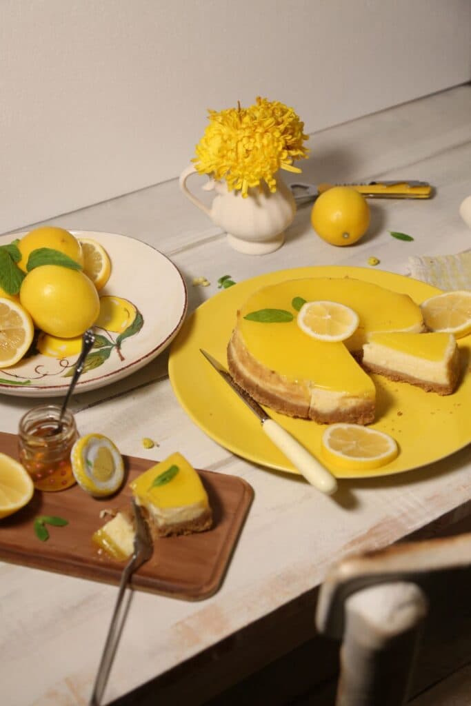 Mary Berry No-Bake Lemon Cheesecake