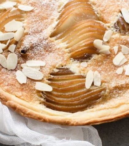 Mary Berry Pear And Almond Tart recipe