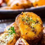 Mary Berry Roast Potatoes with Garlic and Rosemary