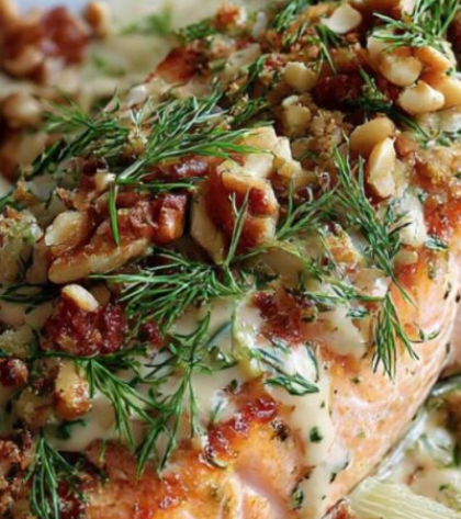 Mary Berry Salmon and Fennel