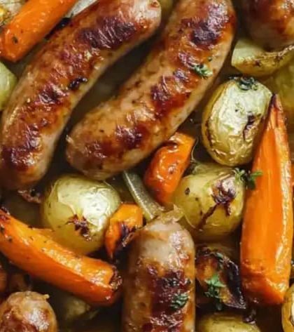 Mary Berry Sausage Tray Bake