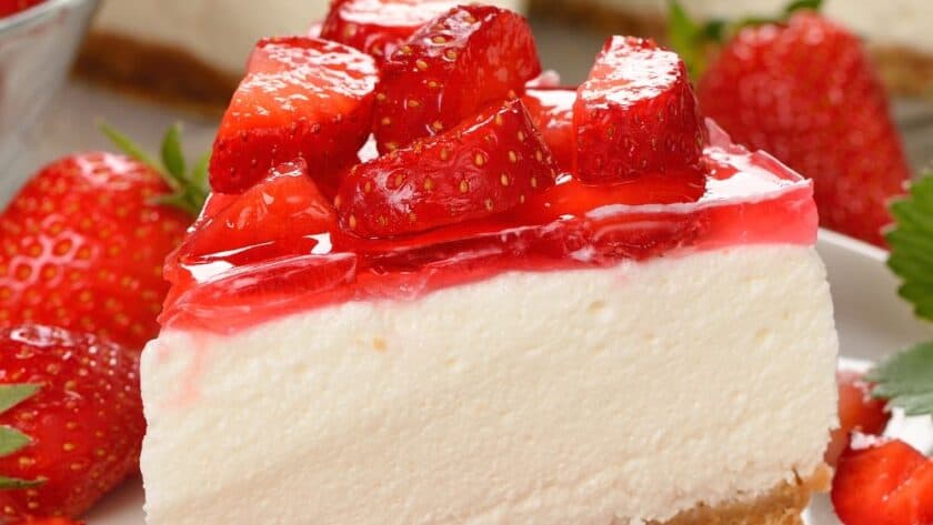 Mary Berry Strawberry Cheesecake