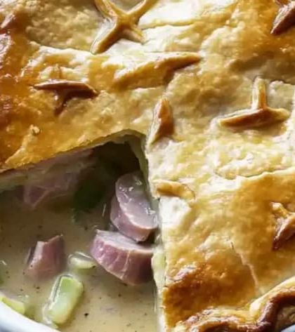 Mary Berry Turkey and Ham Pie recipe
