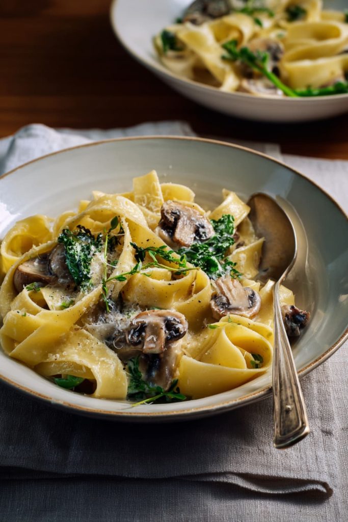 Mary Berry Mushroom Pappardelle