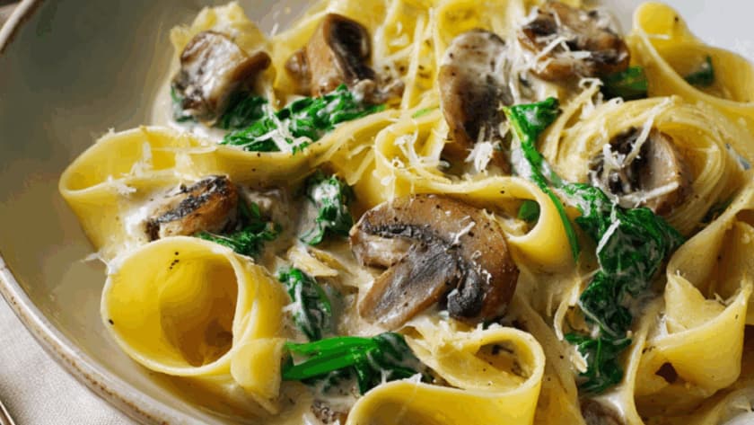 Mary Berry Mushroom Pappardelle