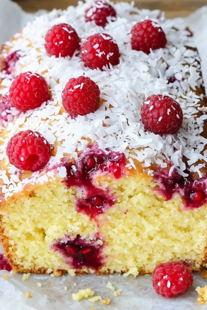Mary Berry Raspberry and Coconut Cake