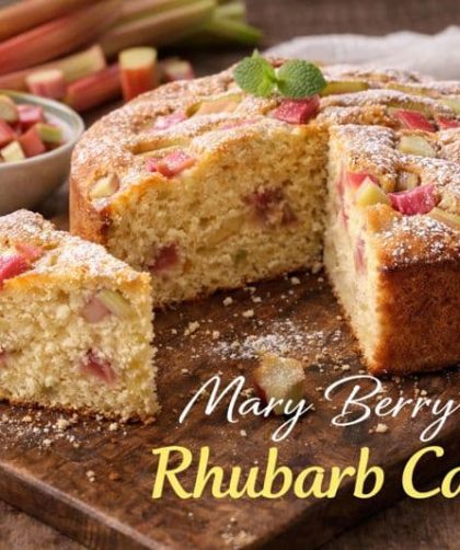 Mary Berry Rhubarb Cake recipe