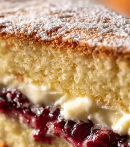 Mary Berry Victoria Sponge with Butter Icing