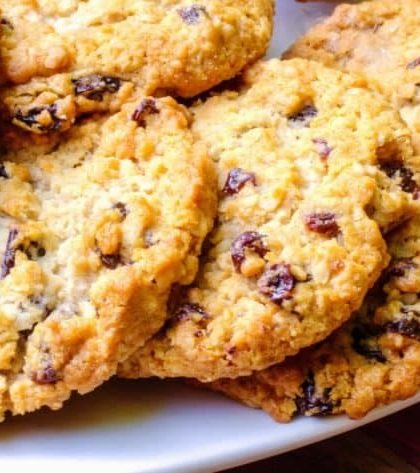 Mary Berry Oat and Raisin Cookies