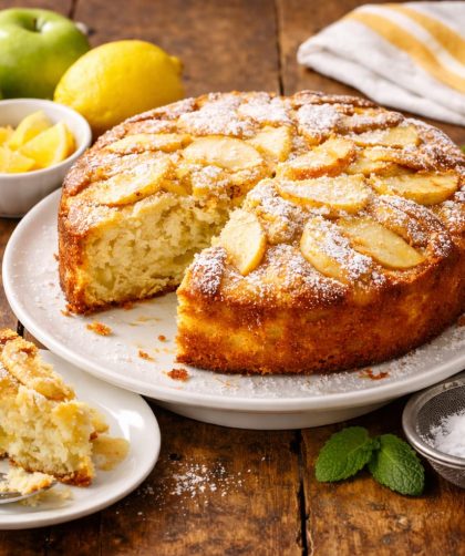 Mary Berry Apple and Lemon Cake