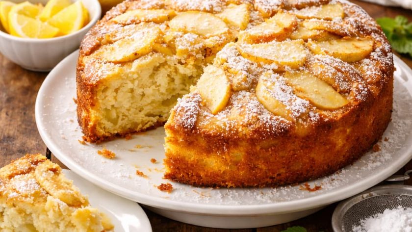 Mary Berry Apple and Lemon Cake