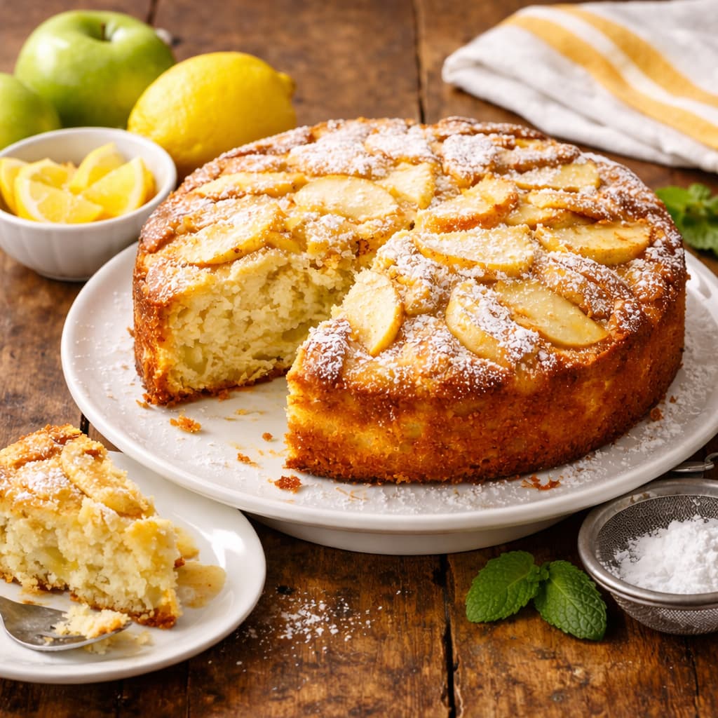 Mary Berry Apple and Lemon Cake