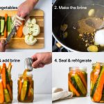 Mary Berry Pickled Vegetables prepration