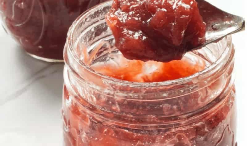 Mary Berry Rhubarb and Ginger Jam